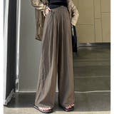 グレージュ | パンツ ストレート ストレートパンツ | IRADOWL