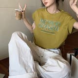 トップス フレンチスリーブ 半袖 | IRADOWL | 詳細画像2
