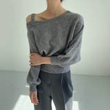 トップス ニット ニットトップス | IRADOWL | 詳細画像4