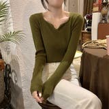 トップス ニット リブ | IRADOWL | 詳細画像3 