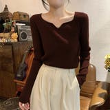 トップス ニット リブ | IRADOWL | 詳細画像16 