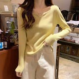 トップス ニット リブ | IRADOWL | 詳細画像20 