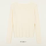 トップス ニット リブ | IRADOWL | 詳細画像24 