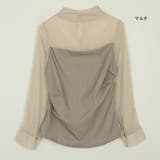トップス ハイネック ギャザー | IRADOWL | 詳細画像5 