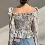トップス シャーリングトップス シャーリング | IRADOWL | 詳細画像8