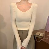 トップス ニット リブ | IRADOWL | 詳細画像10 