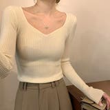 トップス ニット リブ | IRADOWL | 詳細画像11 