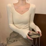 トップス ニット リブ | IRADOWL | 詳細画像12 