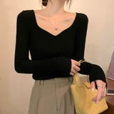 トップス ニット リブ | IRADOWL | 詳細画像14 