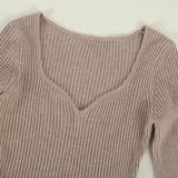 トップス ニット リブ | IRADOWL | 詳細画像19 