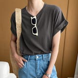 ダークグレー | トップス Tシャツ クルーネック | IRADOWL