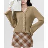 カーキベージュ | トップス ニット カーディガン | IRADOWL