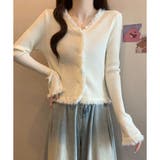 トップス ニット カーディガン | IRADOWL | 詳細画像21 