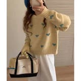 トップス ニット ニットトップス | IRADOWL | 詳細画像5