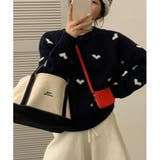 トップス ニット ニットトップス | IRADOWL | 詳細画像4