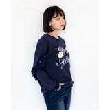 ガーリーデザイン薄手トレーナー 長袖 トップス | Frenchic | 詳細画像12 