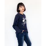 ガーリーデザイン薄手トレーナー 長袖 トップス | Frenchic | 詳細画像13 