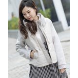 フード付き中わたアウター | Frenchic | 詳細画像1 