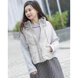 フード付き中わたアウター | Frenchic | 詳細画像2 