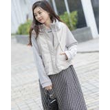 フード付き中わたアウター | Frenchic | 詳細画像3 