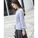 袖パールボリュームニット | Frenchic | 詳細画像7 