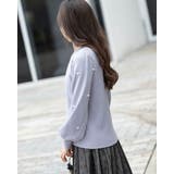 袖パールボリュームニット | Frenchic | 詳細画像8 