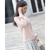 刺繍フラワーニット | Frenchic | 詳細画像6 