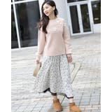 刺繍フラワーニット | Frenchic | 詳細画像9 