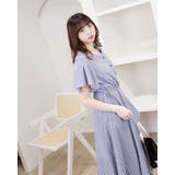ギンガムチェック柄サイド紐付きフリルワンピース | Frenchic | 詳細画像10