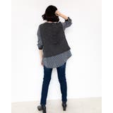 ストライプ柄アンサンブルトップス レーディス 長袖 | Frenchic | 詳細画像13 
