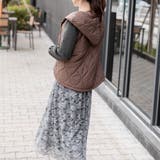 2WAY花柄レースフレアスカートロングスカート | Frenchic | 詳細画像17 