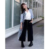 刺繍フロントZIPパンツ | Frenchic | 詳細画像9 