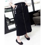 刺繍フロントZIPパンツ | Frenchic | 詳細画像1 