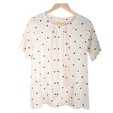 ゆったりドット柄Tシャツ レーディス 半袖 | Frenchic | 詳細画像9 