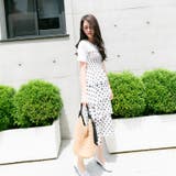 ハート柄入り4段フリル半袖ワンピース レーディス 半袖 | Frenchic | 詳細画像6