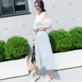 袖レース×オフショルカットソートップス レーディス 半袖 | Frenchic | 詳細画像6 