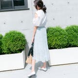 袖レース×オフショルカットソートップス レーディス 半袖 | Frenchic | 詳細画像7 