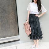 レースコンビTシャツ レーディス トップス | Frenchic | 詳細画像4 