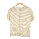 キラキララメボーダーTシャツ レーディス 半袖 | Frenchic | 詳細画像14 