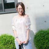 ピンク / Fサイズ | オフショルトップス レーディス 半袖 | Frenchic