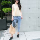 背中開きカットワークレーストップス レーディス ノースリーブ | Frenchic | 詳細画像8 