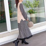 ショート丈 Vネック ケーブルニット | Frenchic | 詳細画像5