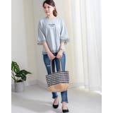 Ｔシャツ 文字刺繍 レース | Frenchic | 詳細画像9 