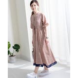 ワンピース ドット柄 花柄 春夏秋冬 オールシーズン 女性 | Frenchic | 詳細画像18