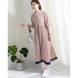 ワンピース ドット柄 花柄 春夏秋冬 オールシーズン 女性 | Frenchic | 詳細画像8