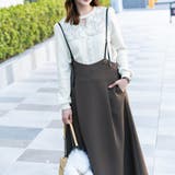 細レザーストラップスカート | Frenchic | 詳細画像2