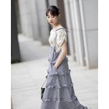 花柄パワショルシフォンブラウス | Frenchic | 詳細画像8