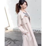 花柄ロングコート | Frenchic | 詳細画像9 