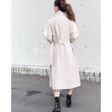 花柄ロングコート | Frenchic | 詳細画像22 