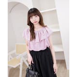 2WAYフリルオーバーデザイントップス | Frenchic | 詳細画像7